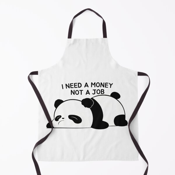 Item preview, Lazy Panda (I NEED MONEY NOT A JOB) designed and sold by AtomaïLuna.