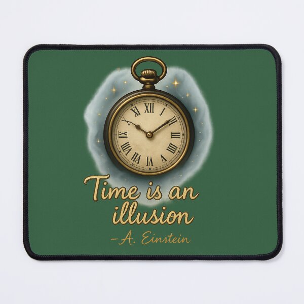 Item preview, Time is an illusion – Mystical Clock Design designed and sold by ClearPulse.
