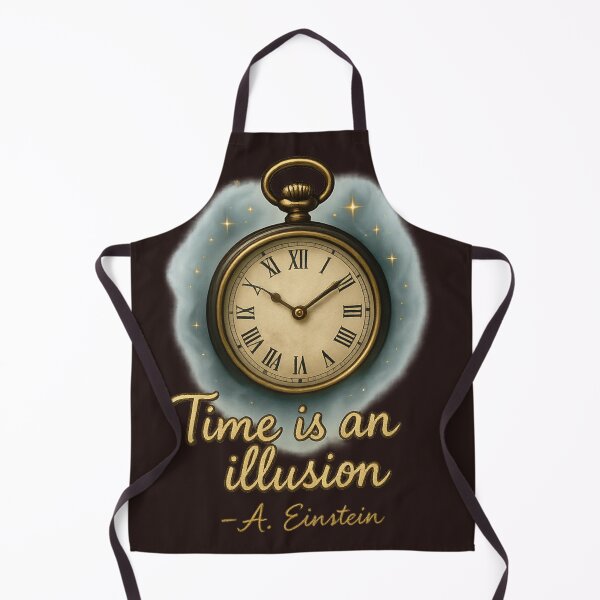 Item preview, Time is an illusion – Mystical Clock Design designed and sold by ClearPulse.