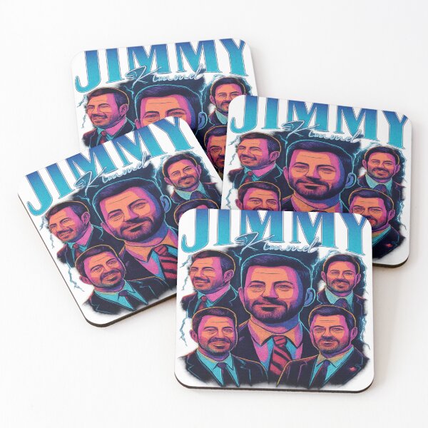 Item preview, Jimmy Kimmel Neon Pop Tribute Poster designed and sold by ShaylaAversa.