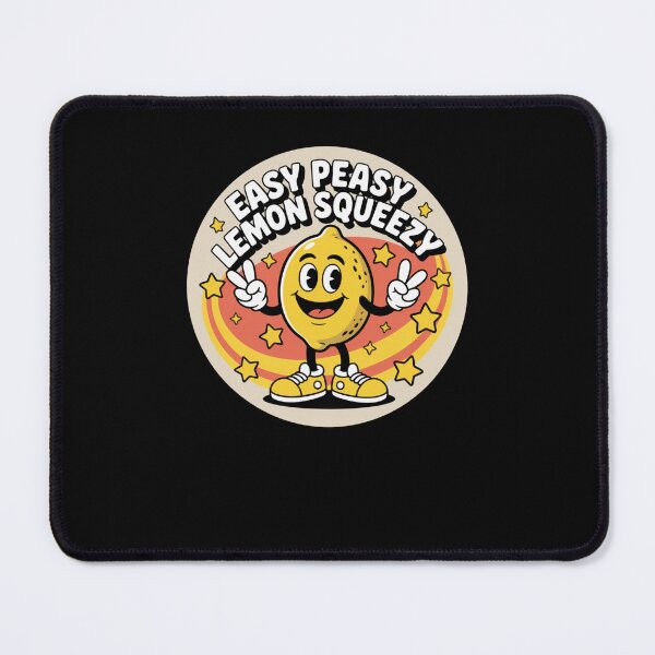 Item preview, Easy Peasy Lemon Squeezy Lemon Pun humor Cute Fruit joke designed and sold by snowry.
