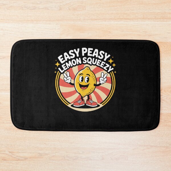 Item preview, Easy Peasy Lemon Squeezy Lemon Pun humor Cute Fruit funny designed and sold by snowry.