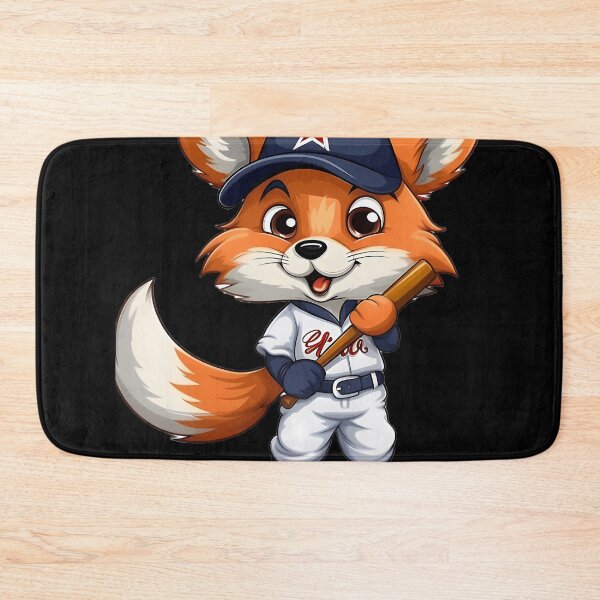 Item preview,  Slugger Fox - Cartoon Baseball Fox Hero designed and sold by LisaOconnorFG.