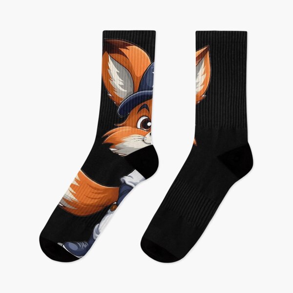 Item preview,  Slugger Fox - Cartoon Baseball Fox Hero designed and sold by LisaOconnorFG.