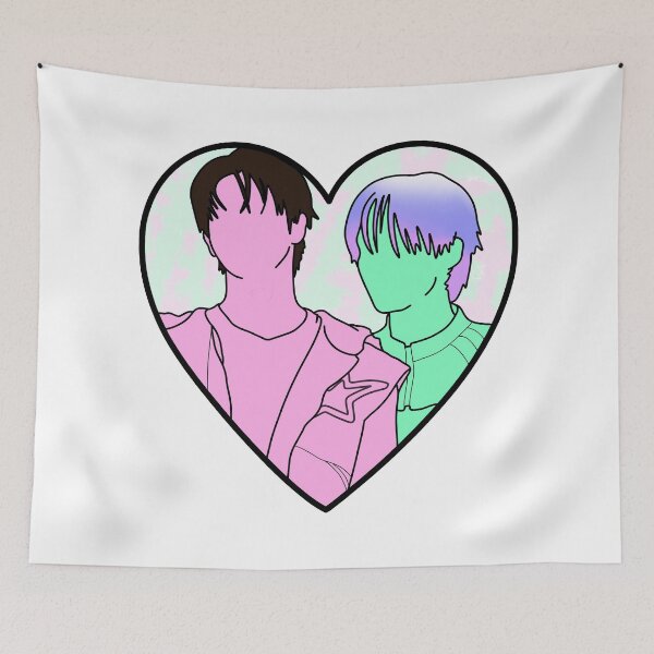 Item preview, Han Jisung and Lee Know Heart designed and sold by hnjisvng.