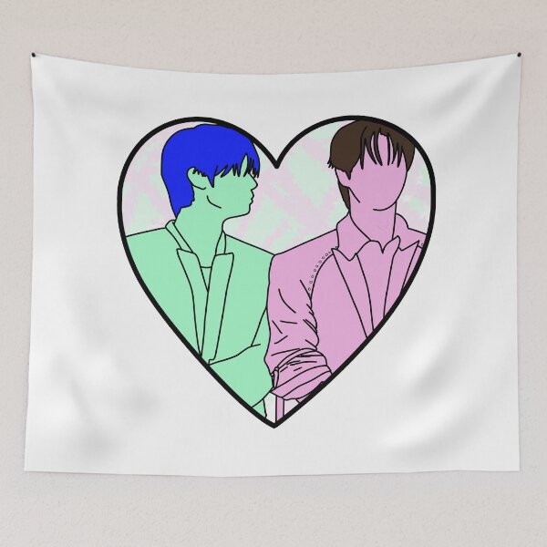 Item preview, Han Jisung and Lee Know Heart designed and sold by hnjisvng.
