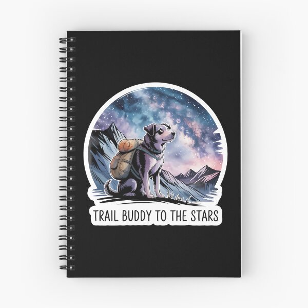 Item preview, Hiking Adventure Dog Farewell Trail Buddy to the Stars designed and sold by Blok45.