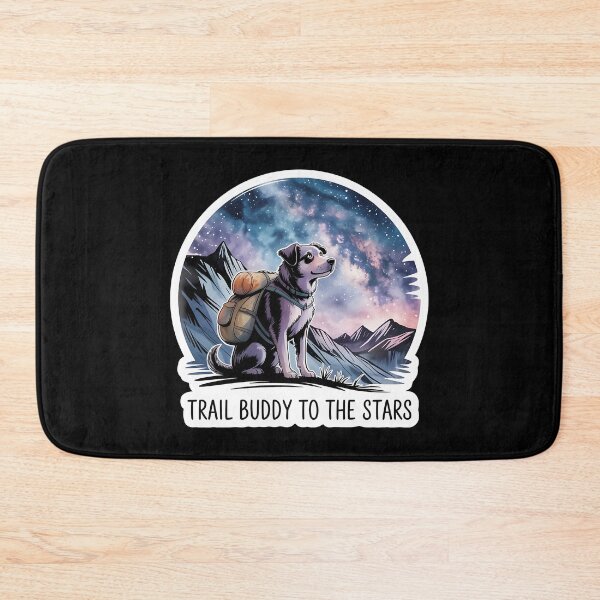 Item preview, Hiking Adventure Dog Farewell Trail Buddy to the Stars designed and sold by Blok45.