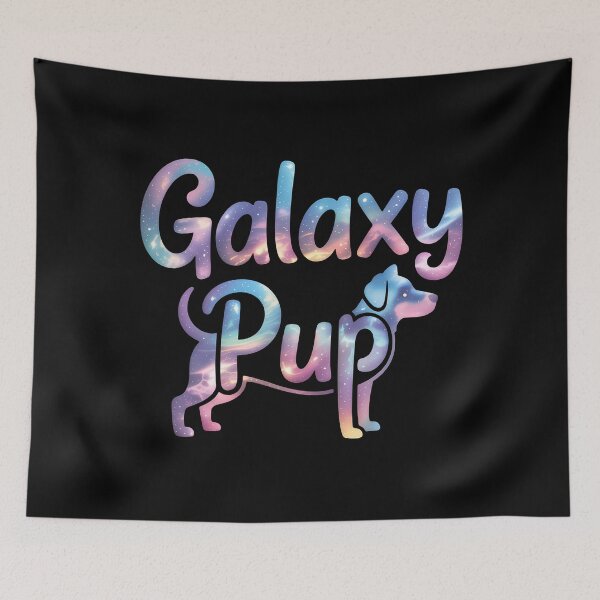 Item preview, Galaxy Dog T-shirt – Cute Cosmic Pup Design for Dog Lovers designed and sold by Print Era.