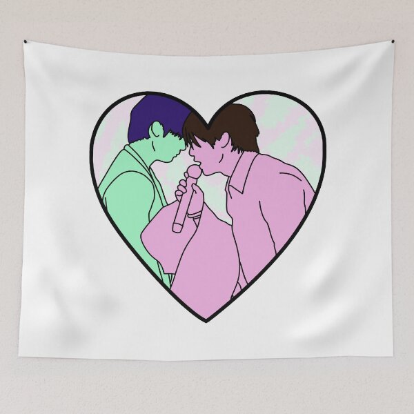 Item preview, Han Jisung and Lee Know Heart designed and sold by hnjisvng.