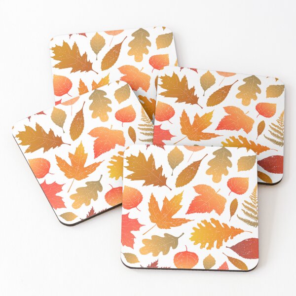 Item preview, Falling for Autumn – Cozy Leaf Pattern designed and sold by Mozaic Clothes.