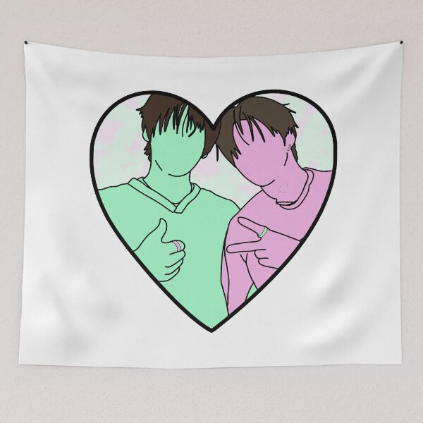 Item preview, Han Jisung and Lee Know Heart designed and sold by hnjisvng.