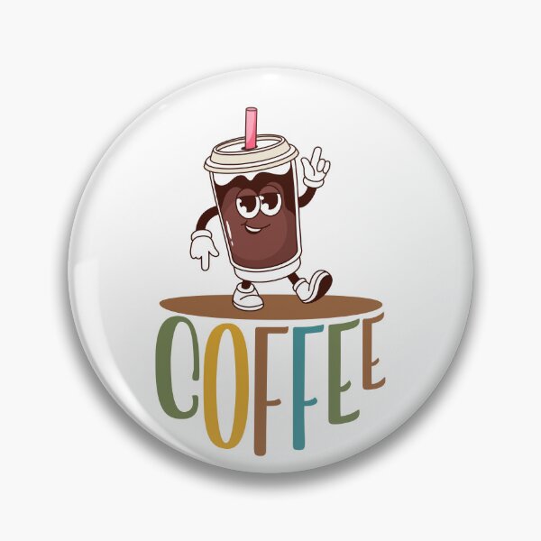Item preview, Colorful Coffee Vibes - Animated Coffee Fun designed and sold by -INKECHO-.