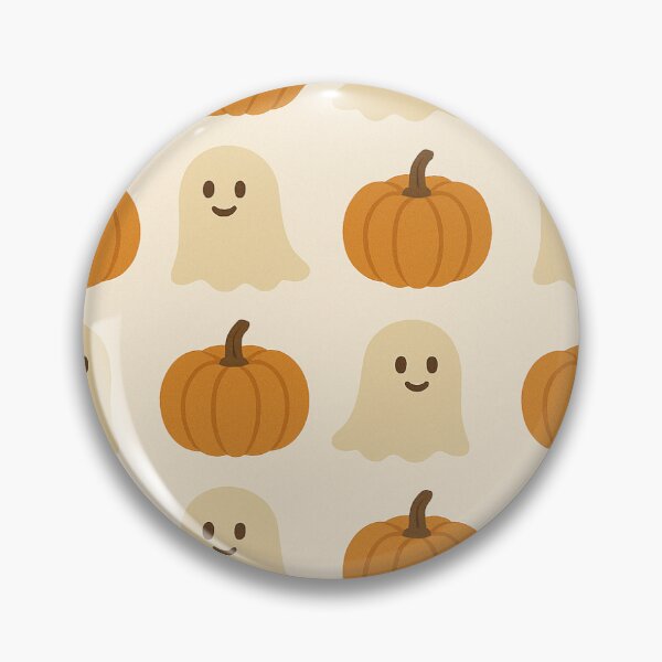 Item preview, Cute Halloween Pattern – Pumpkins & Ghosts designed and sold by fur-S2-love.