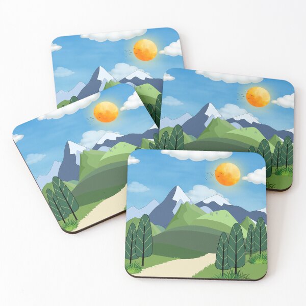 Item preview, Hot Summer Sun Over Green Forest designed and sold by Saragoza.