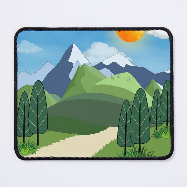 Item preview, Hot Summer Sun Over Green Forest designed and sold by Saragoza.