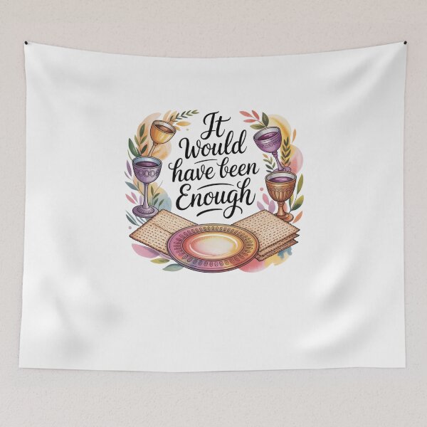 Item preview, It Would Have Been Enough Passover Holiday Jewish designed and sold by snowry.