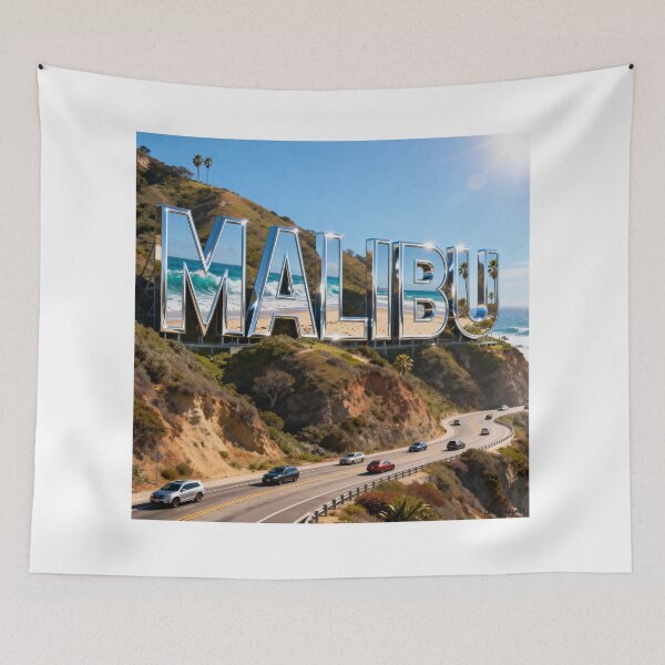 Item preview, Malibu Coast Promotion Print designed and sold by Lichentroupe63.