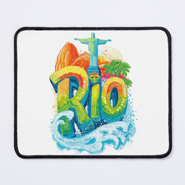 Item preview, Rio de Janeiro – Christ the Redeemer & Tropical Design designed and sold by Meiersbeste.