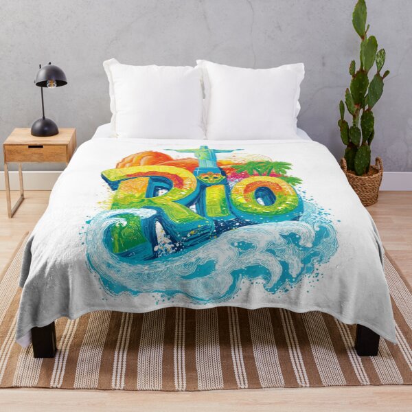 Item preview, Rio de Janeiro – Christ the Redeemer & Tropical Design designed and sold by Meiersbeste.