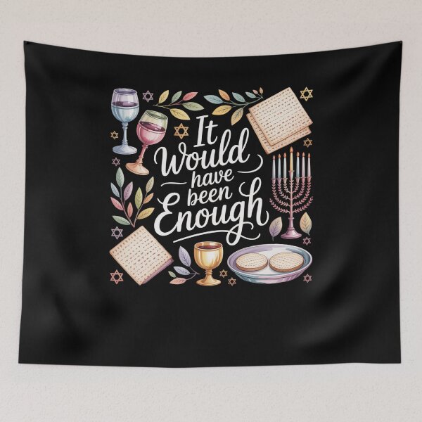 Item preview, It Would Have Been Enough Passover Jewish celebration feast designed and sold by snowry.