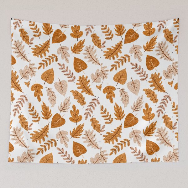 Item preview, Aesthetic Autumn Leaves, Fall Theme Pattern designed and sold by Mozaic Clothes.