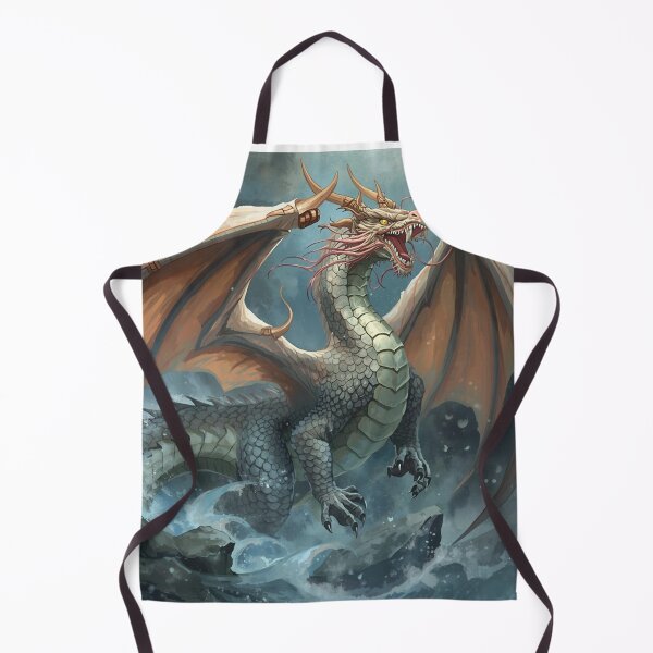 Item preview, dragon bathed in sea spray designed and sold by Keijan Shop.