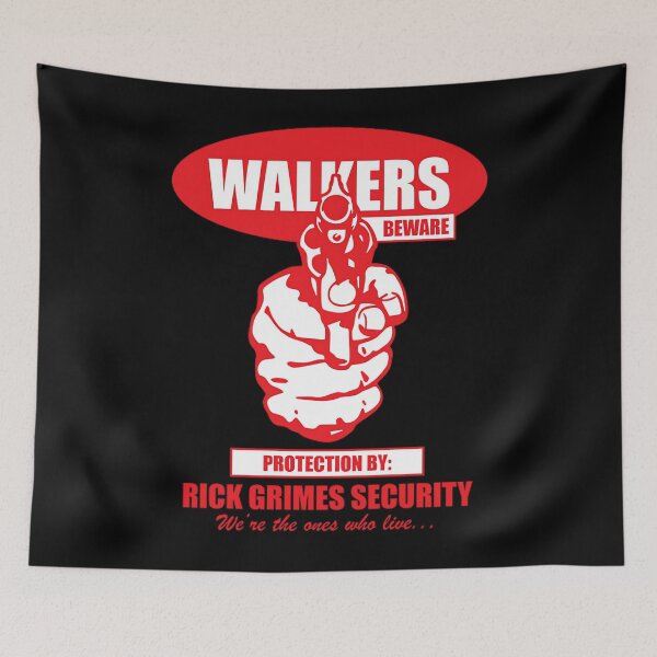 Item preview, Zombie Walkers Beware Grimes Security Jacob Zelazny Transparent	 designed and sold by oajgqpnxd22.