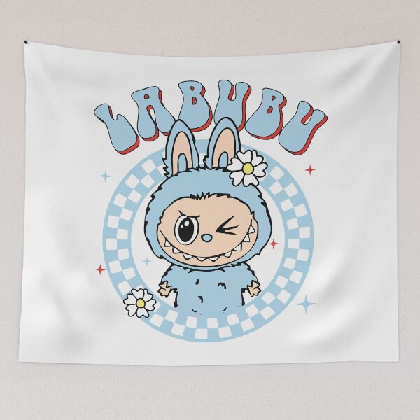 Item preview, Cute Sky Blue Labubu designed and sold by BrownHorse90s.