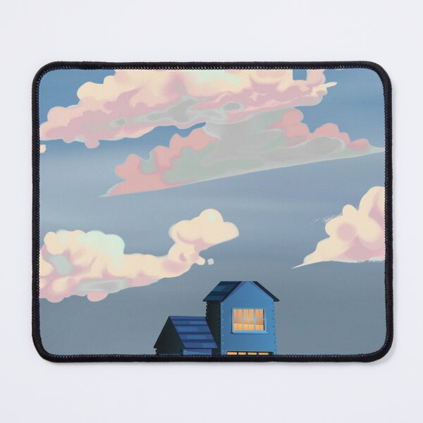 Item preview, Solitary House Above Cloudy Valley designed and sold by Saragoza.