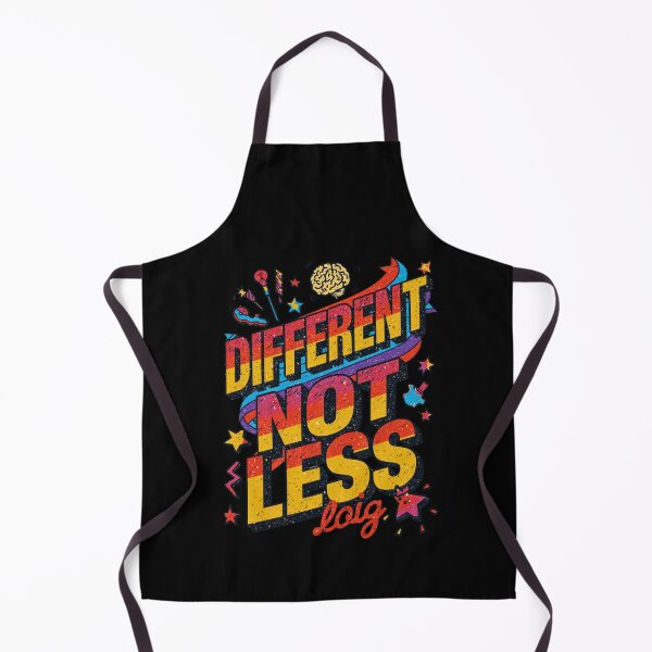 Item preview, Different Not Less | Neurodiversity Awareness Quote Design designed and sold by Morgen Design Studio.