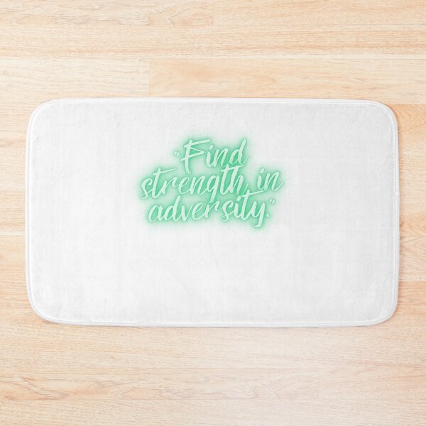 Item preview, Find Strength In Adversity Quote Typography designed and sold by Happyfreedom.