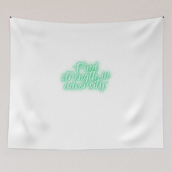 Item preview, Find Strength In Adversity Quote Typography designed and sold by Happyfreedom.