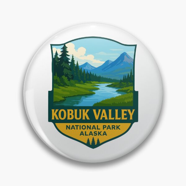 Item preview, Kobuk Valley National Park Retro Sticker designed and sold by Ismeal Von.