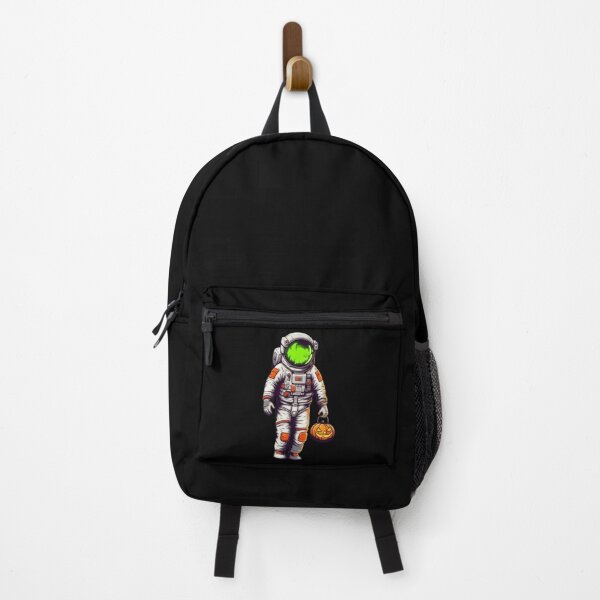 Item preview, Halloween Astronaut – Spooky Pumpkin Lantern Space Design designed and sold by ColorSplash123.