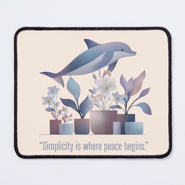 Item preview, Clean Pastel Dolphin Art designed and sold by PrettyB888.