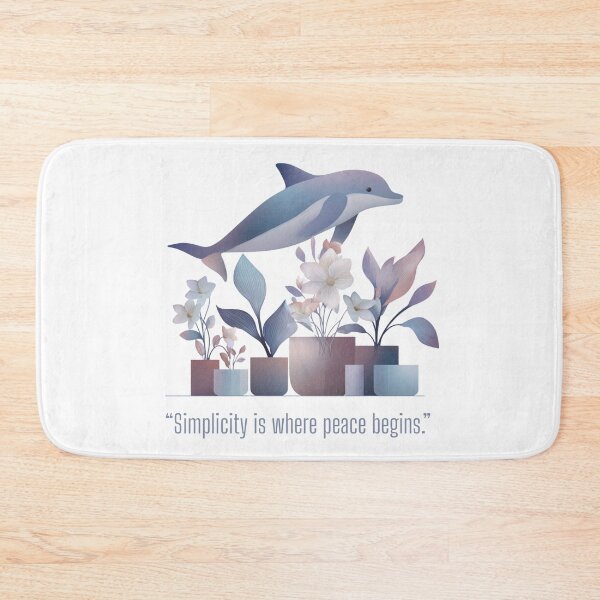 Item preview, Clean Pastel Dolphin Art designed and sold by PrettyB888.
