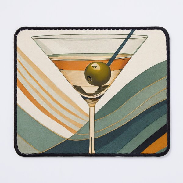Item preview, Mid Century Series - Martini designed and sold by Lee Hiller Designs.