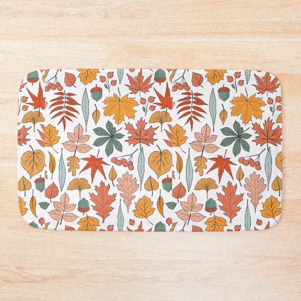 Item preview, Catchy Autumn Leaves, Fall Theme Pattern designed and sold by Mozaic Clothes.