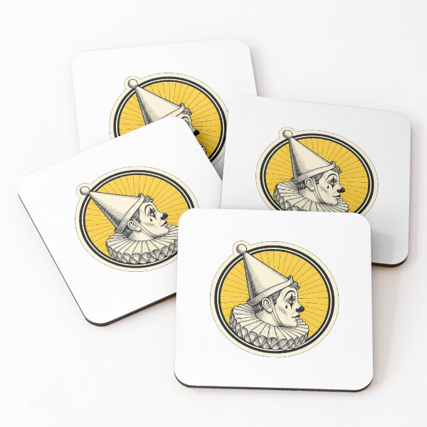 Item preview, A RETRO CLOWN LOGO designed and sold by infinitearte.
