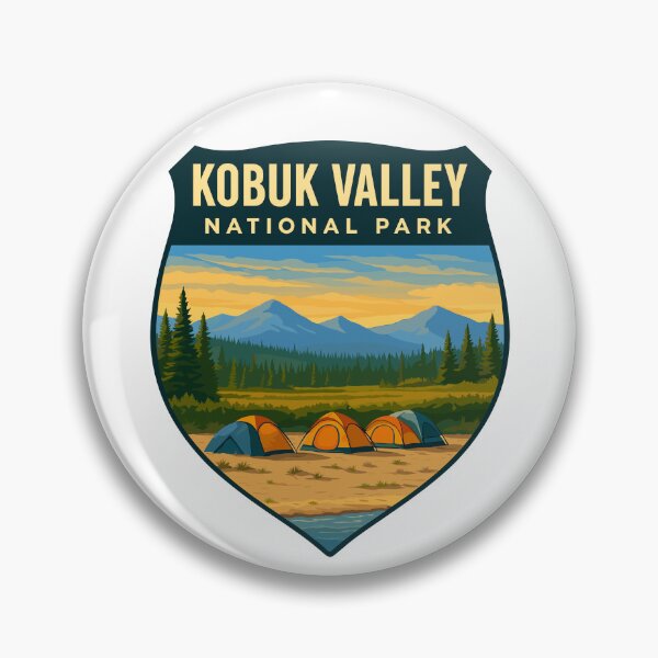 Item preview, Kobuk Valley National Park Retro Sticker designed and sold by Ismeal Von.