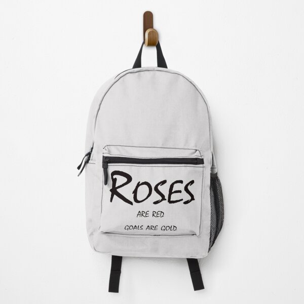 Item preview, Roses Are Red, Goals Are Gold – Motivational Quote Design designed and sold by ArtNestVerse.