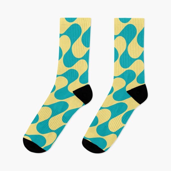 Item preview, Teal groovy pattern designed and sold by Groovique.