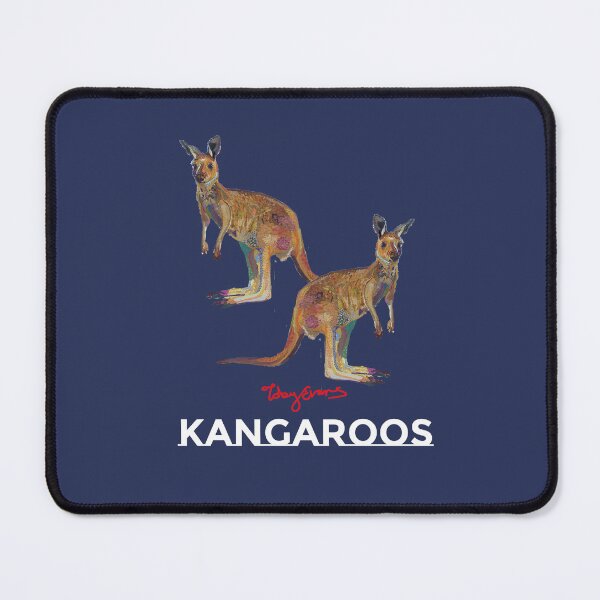 Item preview, Hand‑Painted Kangaroo Art – Australiana Souvenir designed and sold by Toby Evans.