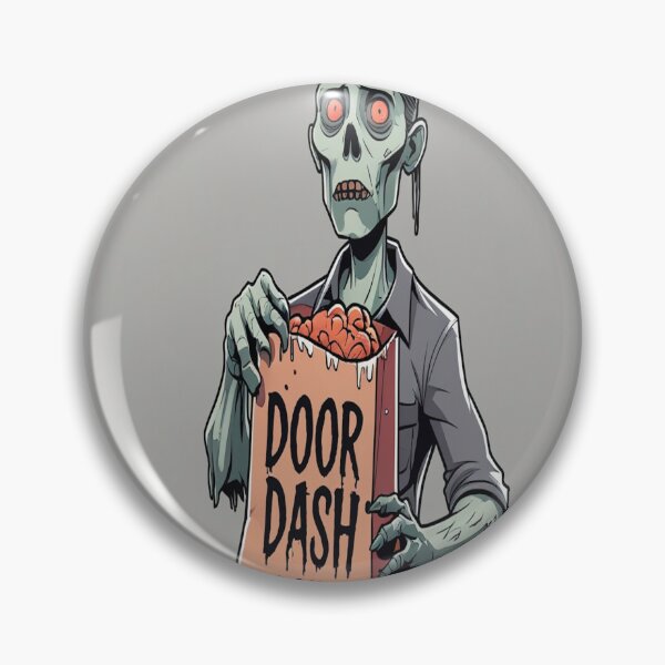 Item preview, Zombie Door Dashing Brains designed and sold by Jestersmodified.