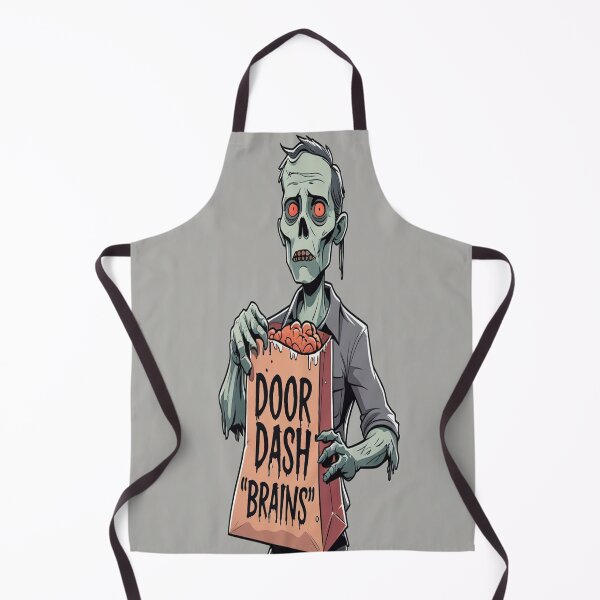 Item preview, Zombie Door Dashing Brains designed and sold by Jestersmodified.