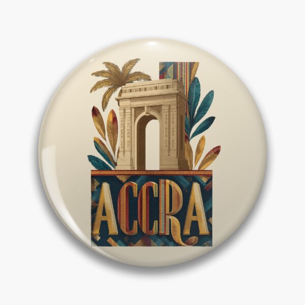 Item preview, Accra – Independence Arch & Ghana Design designed and sold by Meiersbeste.