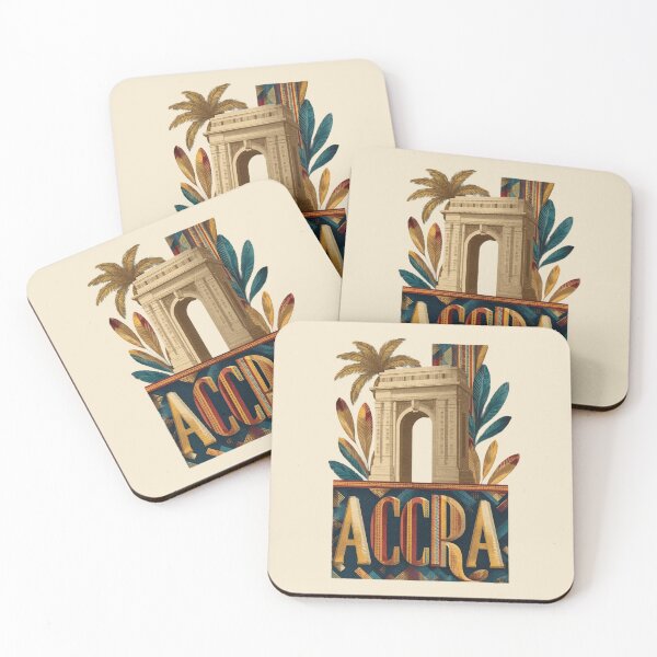 Item preview, Accra – Independence Arch & Ghana Design designed and sold by Meiersbeste.