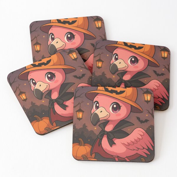 Item preview, Halloween Flamingo Vibes designed and sold by NeatThingLover.