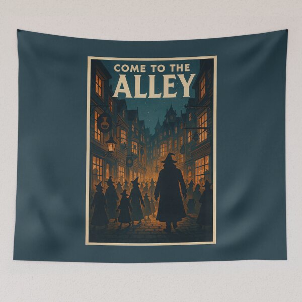 Item preview, Come to the Alley – Vintage Witch Market - Fantasy designed and sold by Fenay Designs.